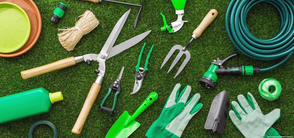Wichtige Werkzeuge für die Unterhaltungspflege von Grünflächen